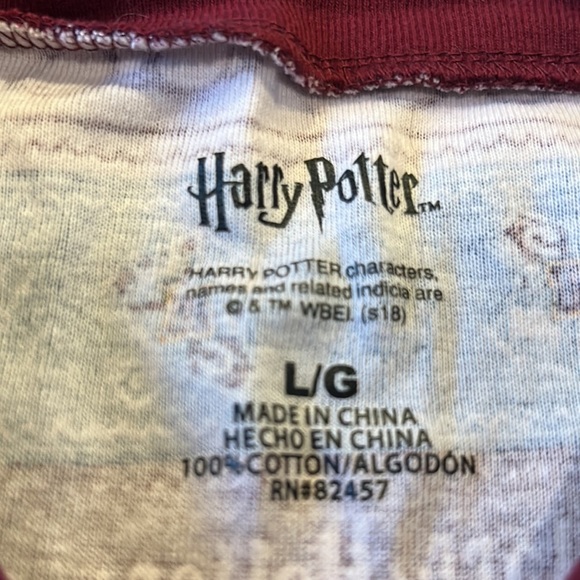 Harry Potter long sleeve shirt size large - Picture 3 of 4